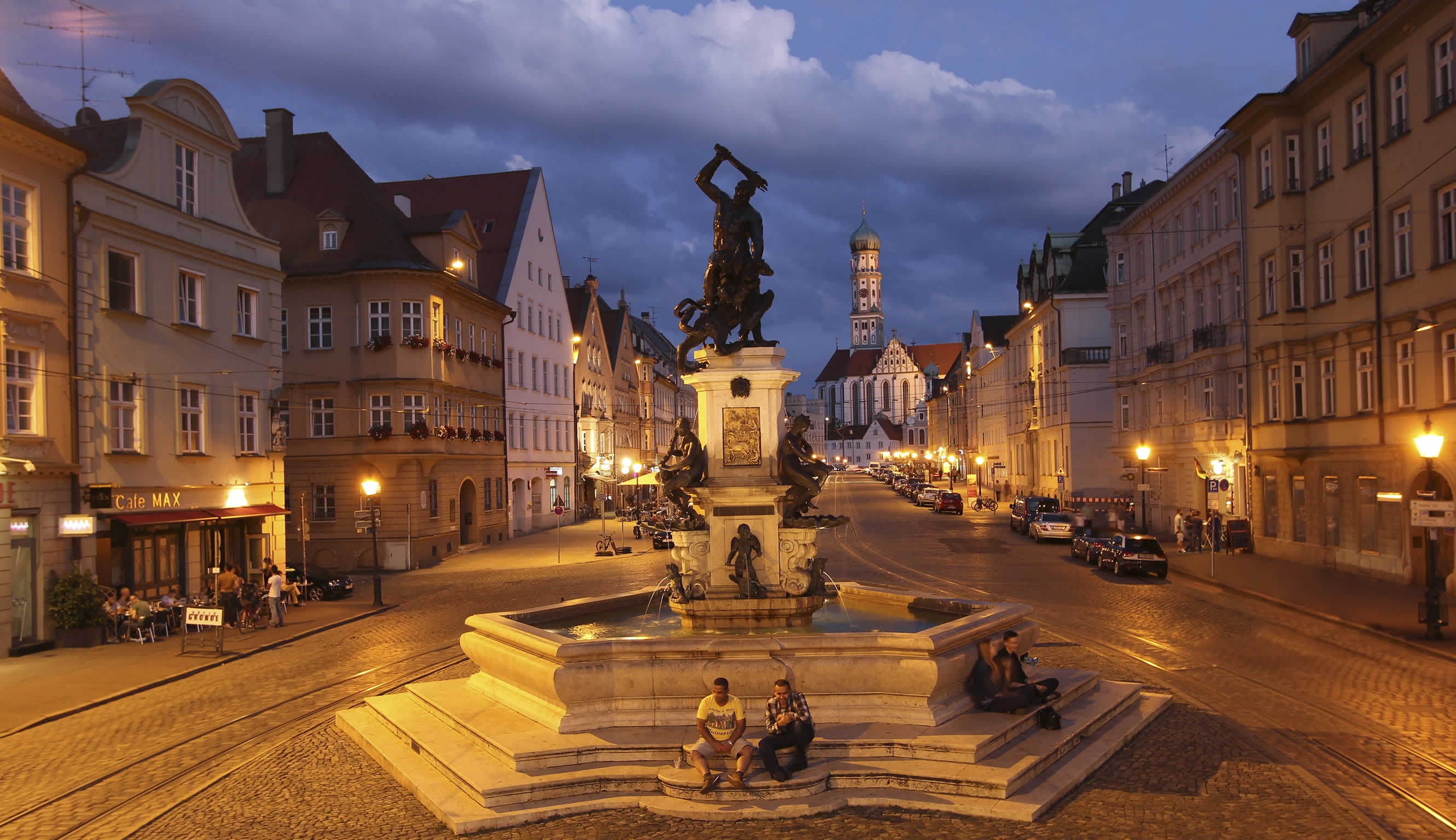 Im Herzen der Augsburger Altstadt